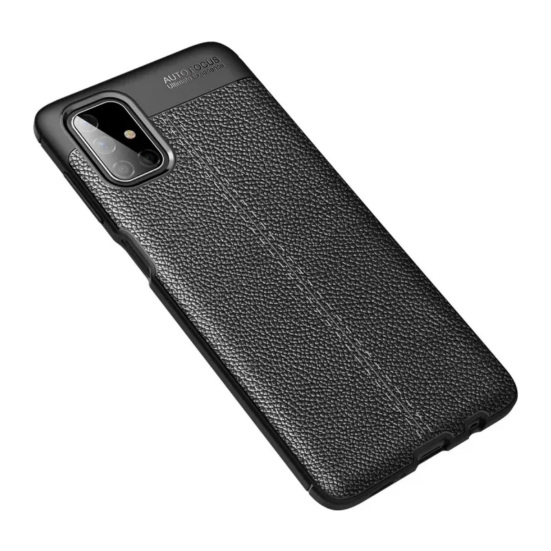 Samsung Galaxy M51 Kılıf Auto Focus Kapak - Siyah