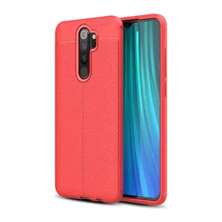 Xiaomi Redmi Note 8 Pro Kılıf Auto Focus Kapak - Kırmızı