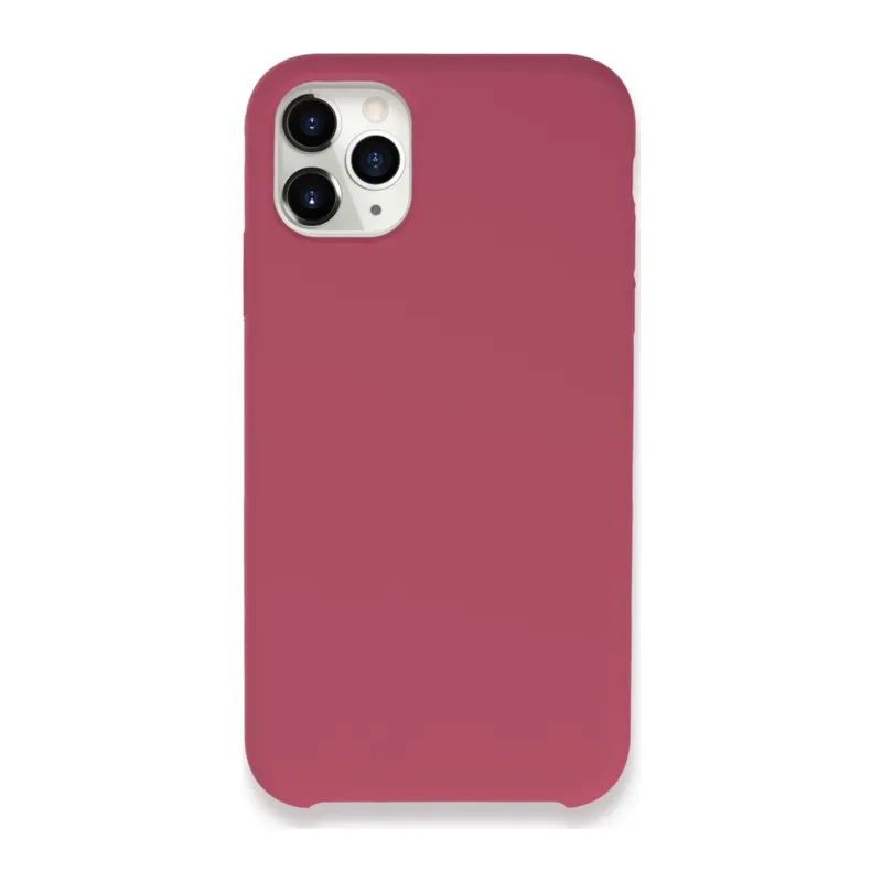 Apple iPhone 11 Pro Kılıf Lansman Legant Silikon - Fuşya