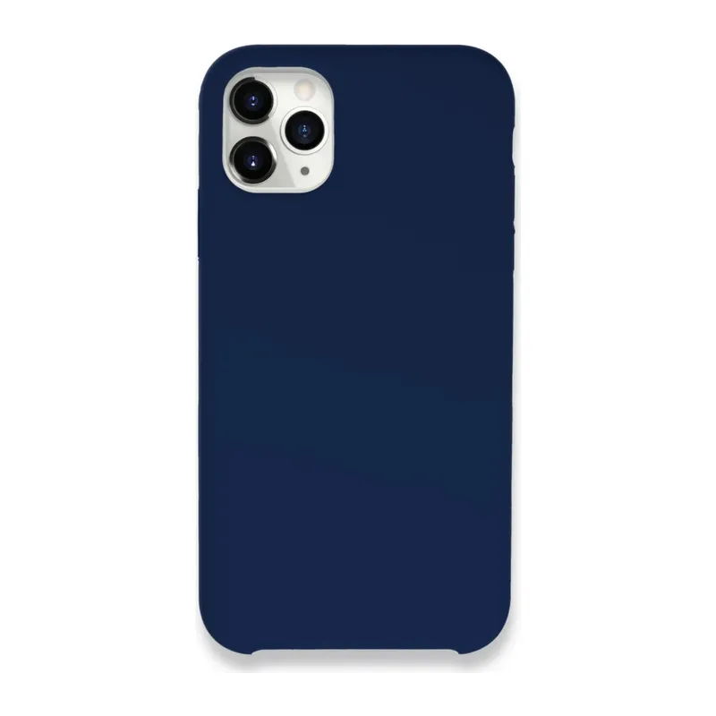 Apple iPhone 11 Pro Max Kılıf Lansman Legant Silikon - Lacivert