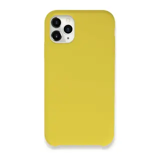 Apple iPhone 11 Pro Kılıf Lansman Legant Silikon - Sarı