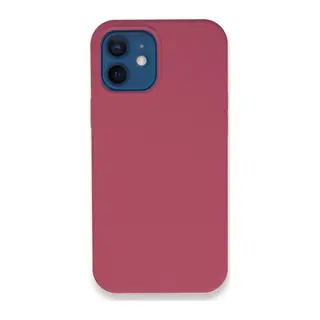 Apple iPhone 12 Kılıf Lansman Legant Silikon - Fuşya