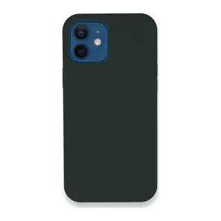 Apple iPhone 12 Kılıf Lansman Legant Silikon - Koyu Yeşil