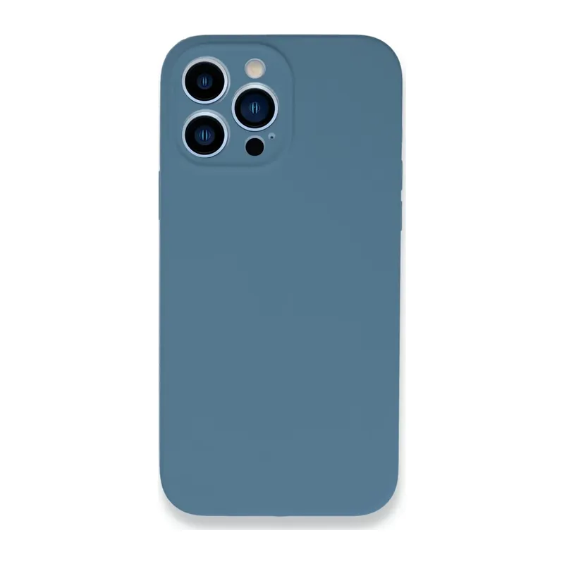 Apple iPhone 13 Pro Kılıf Lansman Legant Silikon - Açık Mavi