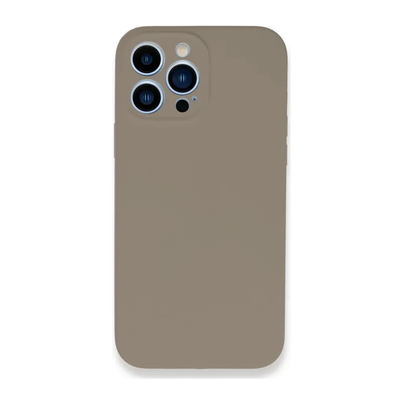 Apple iPhone 13 Pro Kılıf Lansman Legant Silikon - Bej