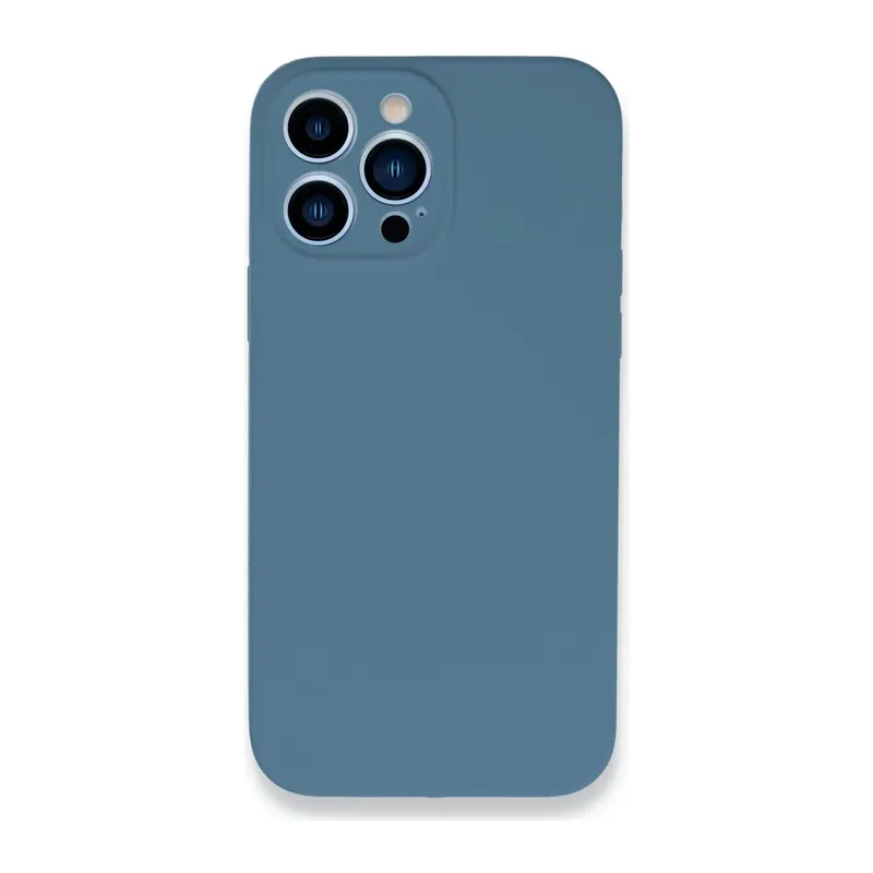 Apple iPhone 13 Pro Max Kılıf Lansman Legant Silikon - Açık Mavi