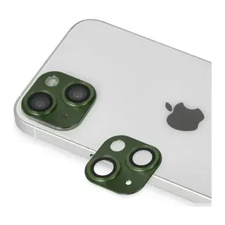Apple iPhone 13 Pers Alüminyum Kamera Lens - Yeşil