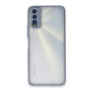 Vivo Y11S Kılıf Montreal Silikon Kapak - Gri