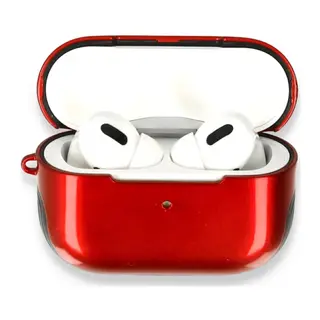 Apple Airpods Pro (1.nesil) 3in1 Kılıf - Kırmızı