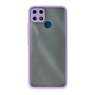 Realme C25 Kılıf Montreal Silikon Kapak - Mor