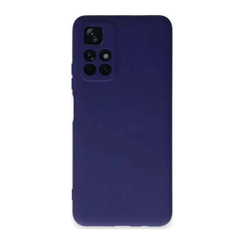 Xiaomi Redmi Note 11T Kılıf Nano içi Kadife Silikon - Mor