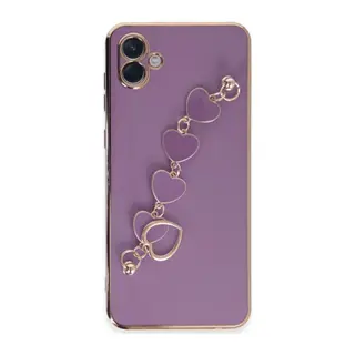Samsung Galaxy A04E Kılıf Esila Silikon - Mor