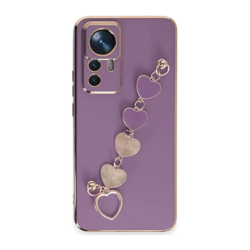 Xiaomi Mi 12T Pro Kılıf Esila Silikon - Mor