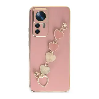 Xiaomi Mi 12T Pro Kılıf Esila Silikon - Pudra