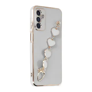 Samsung Galaxy A14 4G Kılıf Esila Silikon - Beyaz