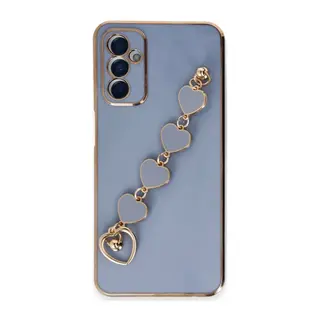 Samsung Galaxy A14 4G Kılıf Esila Silikon - Gri