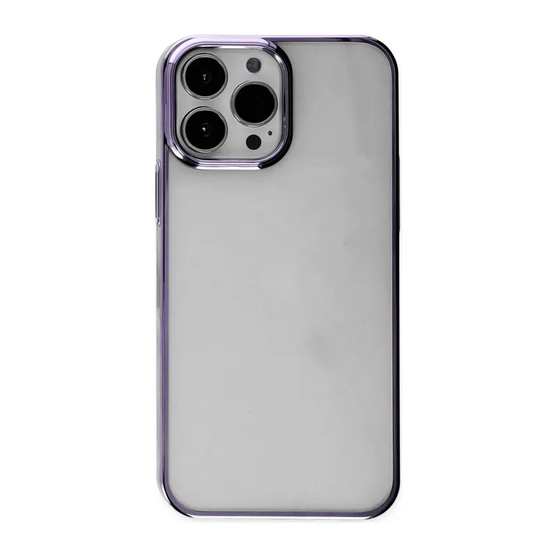 Apple iPhone 14 Pro Kılıf Element Silikon - Mor