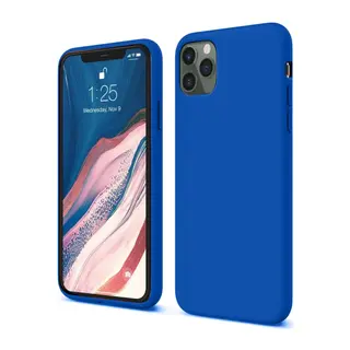Apple iPhone 11 Pro Kılıf First Silikon - Mavi