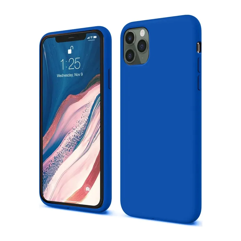 Apple iPhone 11 Pro Kılıf First Silikon - Mavi