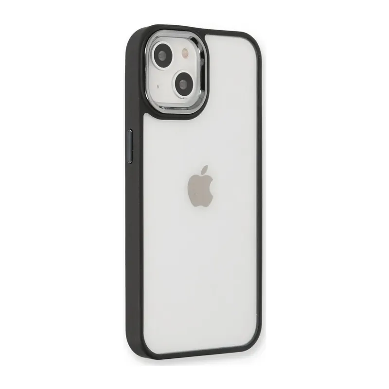 Apple iPhone 14 Plus Kılıf Dora Kapak - Siyah