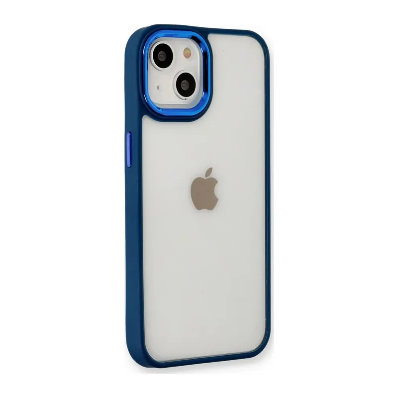 Apple iPhone 14 Plus Kılıf Dora Kapak - Mavi
