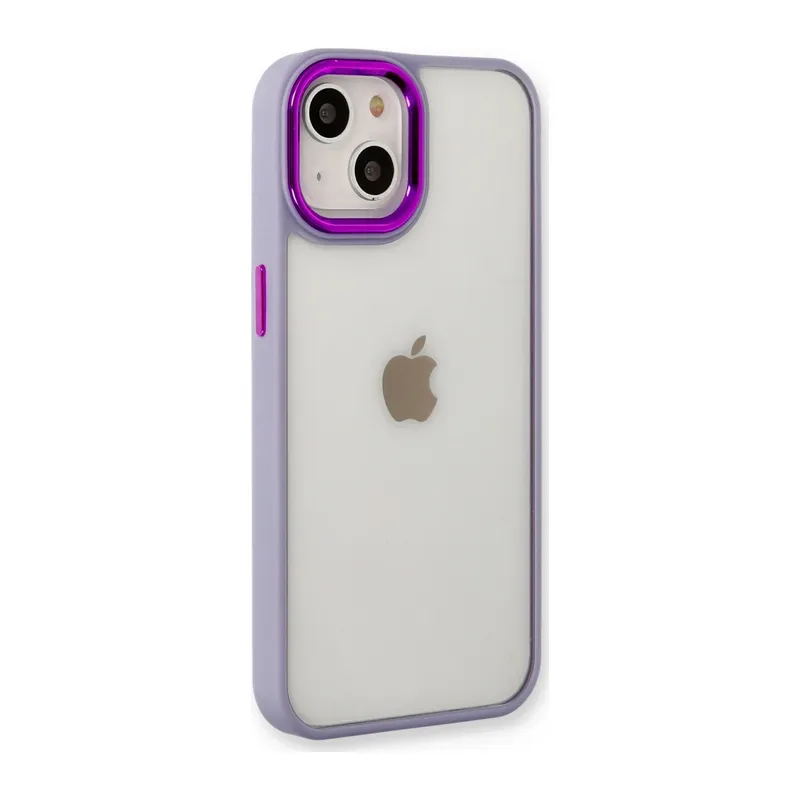 Apple iPhone 14 Plus Kılıf Dora Kapak - Lila