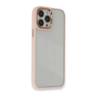 Apple iPhone 14 Pro Kılıf Dora Kapak - Pudra