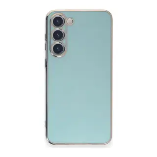 Samsung Galaxy S23 Plus Kılıf Volet Silikon - Açık Yeşil