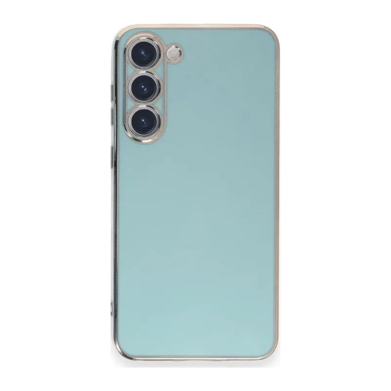 Samsung Galaxy S23 Plus Kılıf Volet Silikon - Açık Yeşil