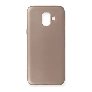 Samsung Galaxy A6 2018 Kılıf First Silikon - Rose Gold