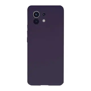Xiaomi Mi 11 Kılıf Nano içi Kadife Silikon - Mor