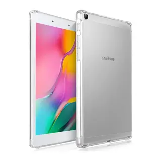 Samsung Galaxy T290 Tab A 8 Kılıf Anti Shock Tablet Silikon - Şeffaf
