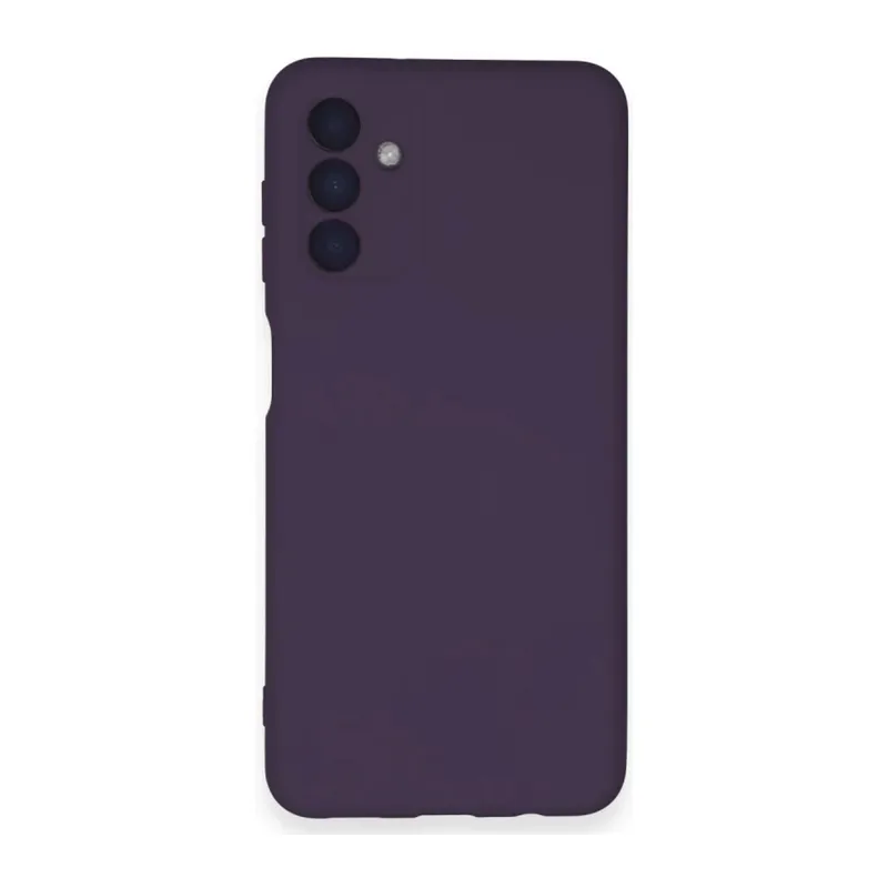 Samsung Galaxy A14 4G Kılıf Nano içi Kadife Silikon - Mor