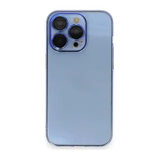 Apple iPhone 14 Pro Kılıf Armada Lensli Kapak - Sierra Blue