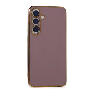 Samsung Galaxy S24 Plus Kılıf Volet Silikon - Mor