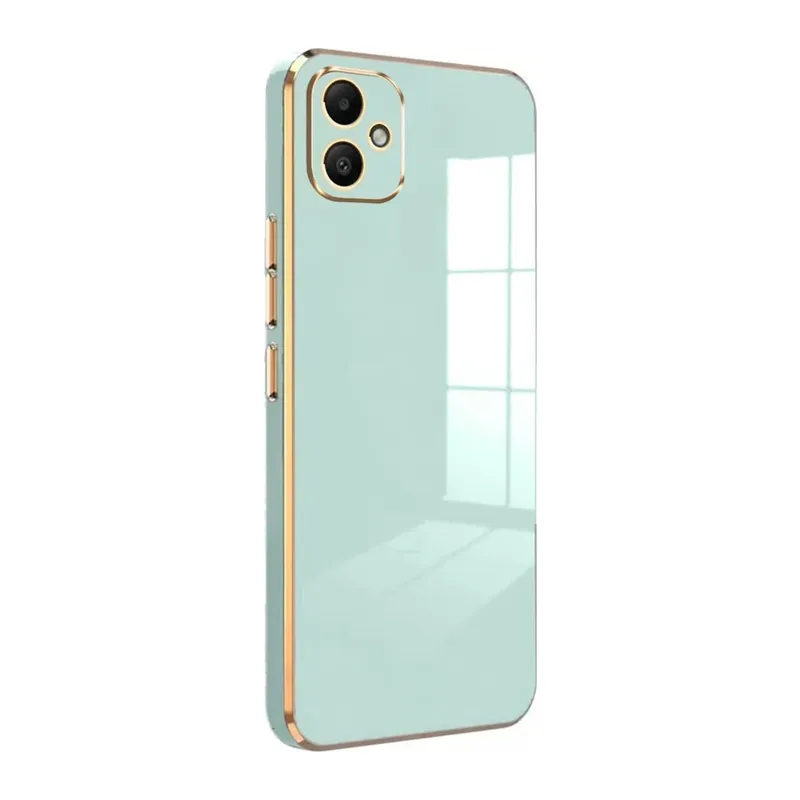 Samsung Galaxy A05 Kılıf Volet Silikon - Açık Yeşil