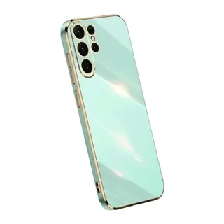 Samsung Galaxy S24 Ultra Kılıf Volet Silikon - Açık Yeşil