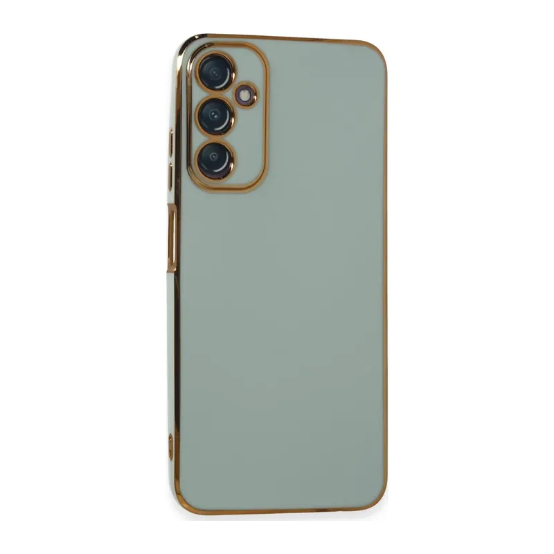Samsung Galaxy A05S Kılıf Volet Silikon - Açık Yeşil