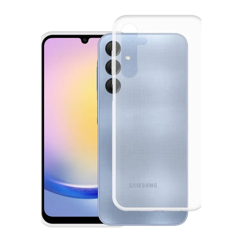 Samsung Galaxy A25 5G Kılıf Lüx Şeffaf Silikon