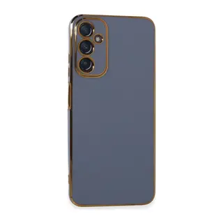 Samsung Galaxy A05S Kılıf Volet Silikon - Mavi