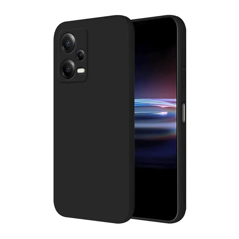 Xiaomi Poco X5 5G Kılıf First Silikon - Siyah