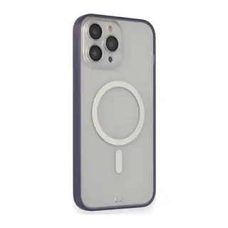 Apple iPhone 14 Pro Kılıf Grand Magneticsafe Kapak - Mor