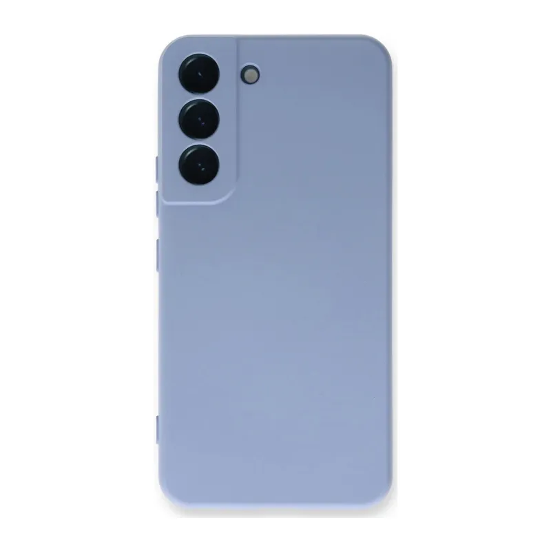 Samsung Galaxy S22 Plus Kılıf Nano içi Kadife Silikon - Lila