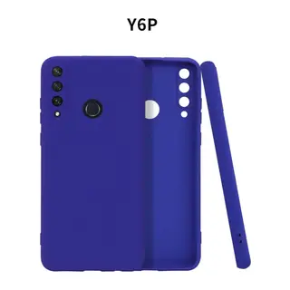 Huawei Y6P Kılıf First Silikon - Lacivert