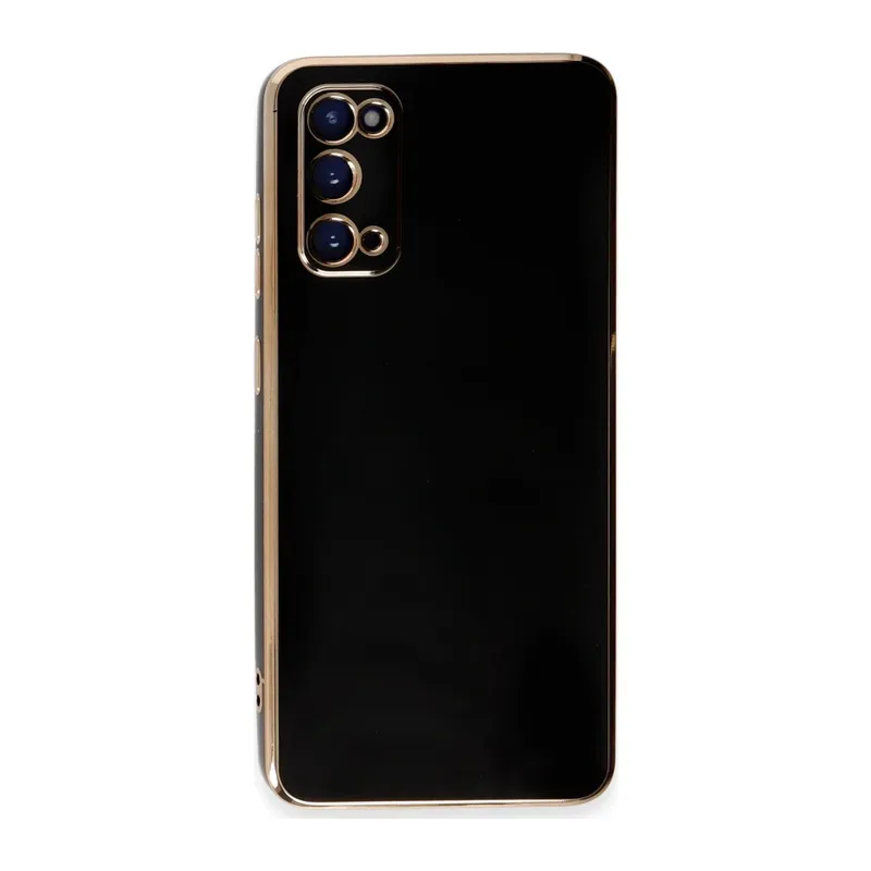 Samsung Galaxy S20 Kılıf Volet Silikon - Siyah