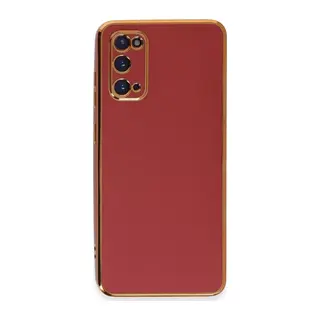 Samsung Galaxy S20 Kılıf Volet Silikon - Kırmızı