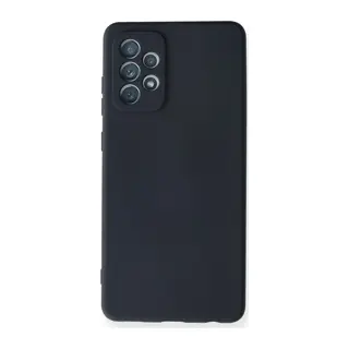 Samsung Galaxy A72 Kılıf Nano içi Kadife Silikon - Lacivert