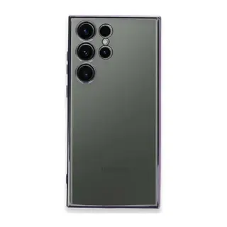Samsung Galaxy S24 Ultra Kılıf Razer Lensli Silikon - Siyah