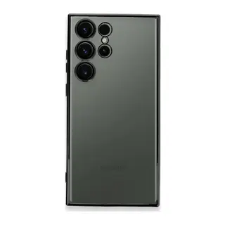 Samsung Galaxy S24 Ultra Kılıf Razer Lensli Silikon - Yeşil