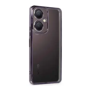 Vivo Y27 Kılıf Razer Lensli Silikon - Mor